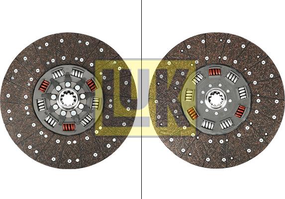 LUK 342 0011 10 - Диск на съединителя vvparts.bg