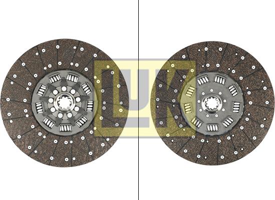 LUK 342 0038 10 - Диск на съединителя vvparts.bg