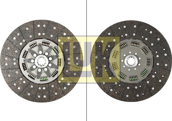 LUK 335 0112 10 - Диск на съединителя vvparts.bg