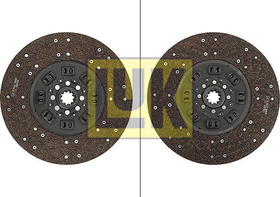 LUK 335 0373 10 - Диск на съединителя vvparts.bg