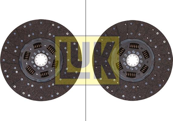 LUK 336 0007 10 - Диск на съединителя vvparts.bg