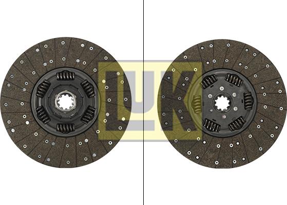 LUK 336 0038 10 - Диск на съединителя vvparts.bg