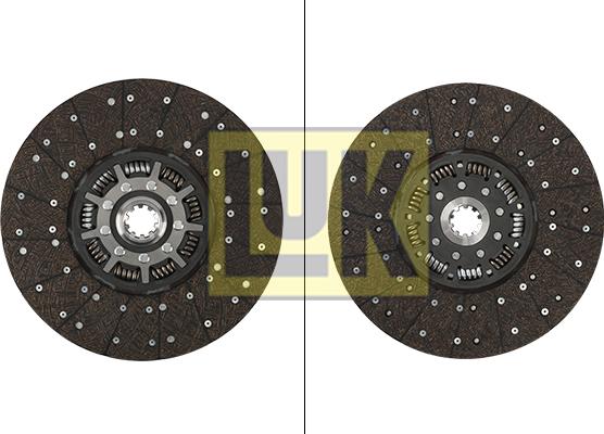 LUK 338 0138 11 - Диск на съединителя vvparts.bg