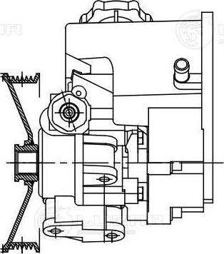 Luzar LPS 1501 - Хидравлична помпа, кормилно управление vvparts.bg