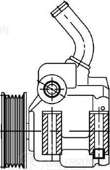 Luzar LPS 1001 - Хидравлична помпа, кормилно управление vvparts.bg
