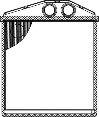 Luzar LRh 2111 - Топлообменник, отопление на вътрешното пространство vvparts.bg