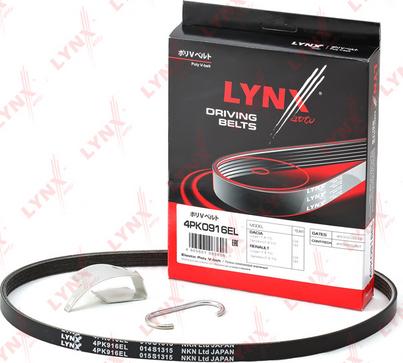 LYNXauto 4PK0916EL - Пистов ремък vvparts.bg