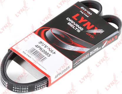 LYNXauto 4PK0985 - Пистов ремък vvparts.bg