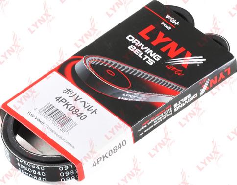 LYNXauto 4PK0840 - Пистов ремък vvparts.bg