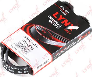 LYNXauto 4PK0850 - Пистов ремък vvparts.bg