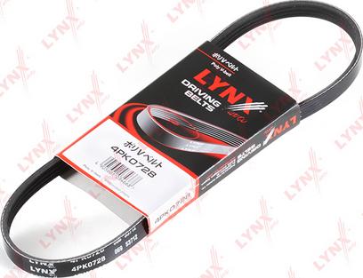 LYNXauto 4PK0728 - Пистов ремък vvparts.bg