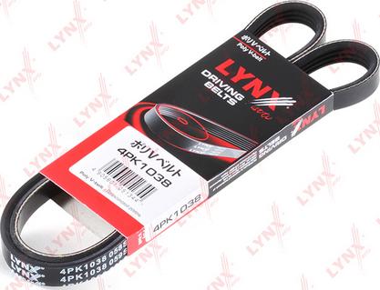 LYNXauto 4PK1038 - Пистов ремък vvparts.bg