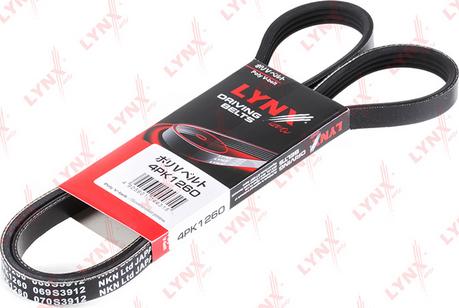 LYNXauto 4PK1260 - Пистов ремък vvparts.bg