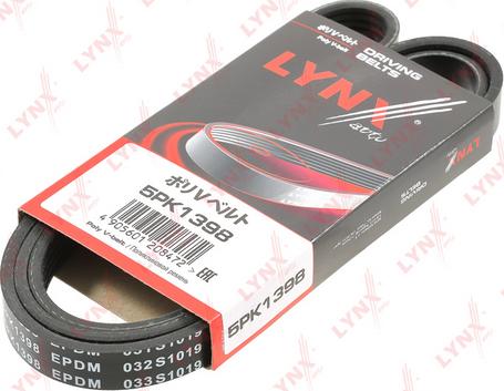 LYNXauto 5PK1398 - Пистов ремък vvparts.bg