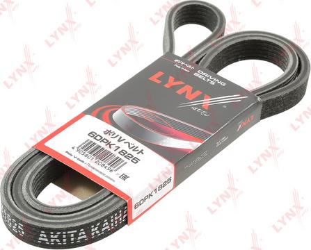 LYNXauto 6DPK1825 - Пистов ремък vvparts.bg