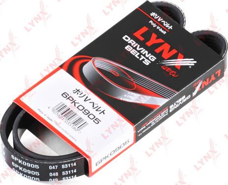 LYNXauto 6PK0905 - Пистов ремък vvparts.bg