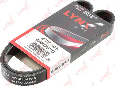 LYNXauto 6PK0970 - Пистов ремък vvparts.bg