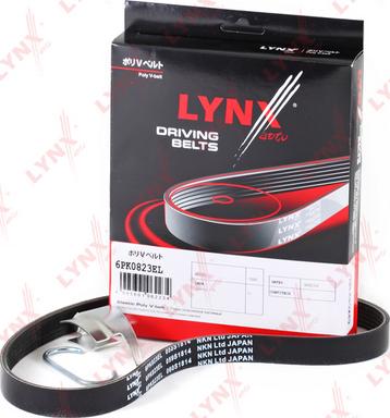 LYNXauto 6PK0823EL - Пистов ремък vvparts.bg