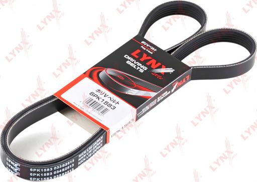 LYNXauto 6PK1583 - Пистов ремък vvparts.bg