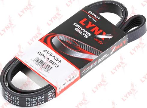 LYNXauto 6PK1623 - Пистов ремък vvparts.bg