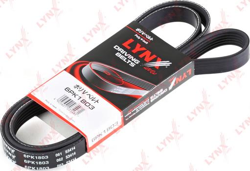 LYNXauto 6PK1803 - Пистов ремък vvparts.bg