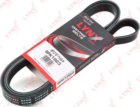 LYNXauto 6PK1823 - Пистов ремък vvparts.bg