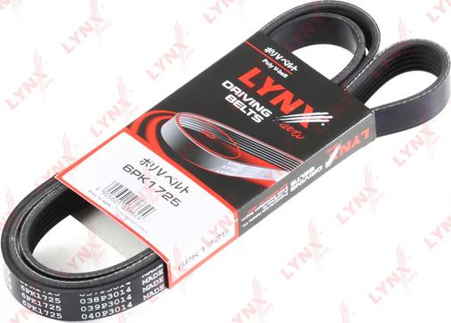 LYNXauto 6PK1725 - Пистов ремък vvparts.bg