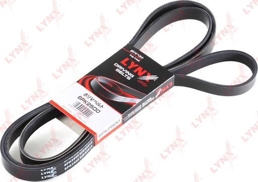 LYNXauto 6PK2500 - Пистов ремък vvparts.bg