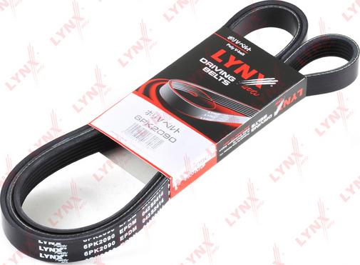 LYNXauto 6PK2090 - Пистов ремък vvparts.bg