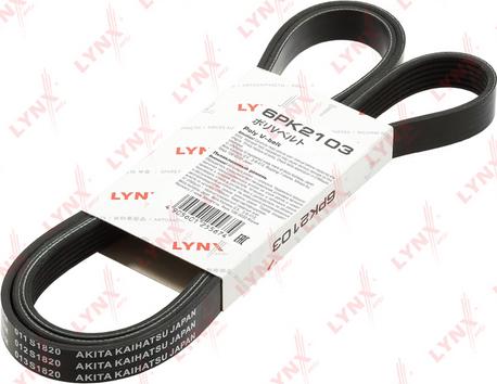 LYNXauto 6PK2103 - Пистов ремък vvparts.bg