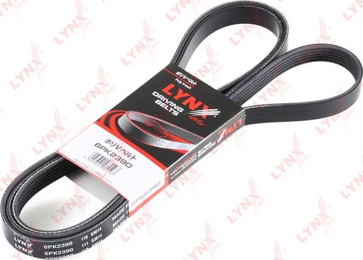 LYNXauto 6PK2390 - Пистов ремък vvparts.bg