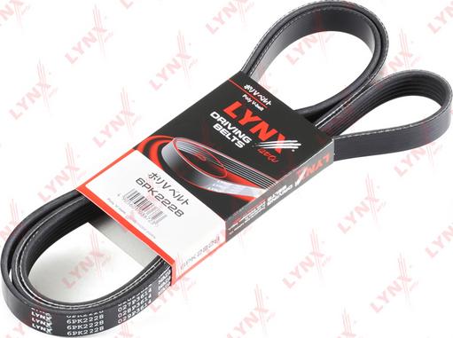 LYNXauto 6PK2228 - Пистов ремък vvparts.bg