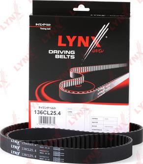 LYNXauto 136CL25.4 - Ангренажен ремък vvparts.bg