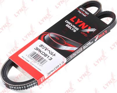 LYNXauto 3PK0913 - Пистов ремък vvparts.bg