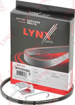 LYNXauto 3PK0628EL - Пистов ремък vvparts.bg