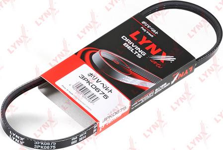 LYNXauto 3PK0675 - Пистов ремък vvparts.bg