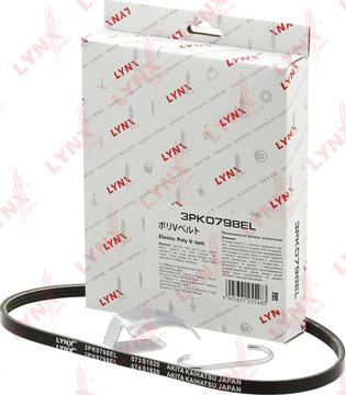 LYNXauto 3PK0798EL - Пистов ремък vvparts.bg