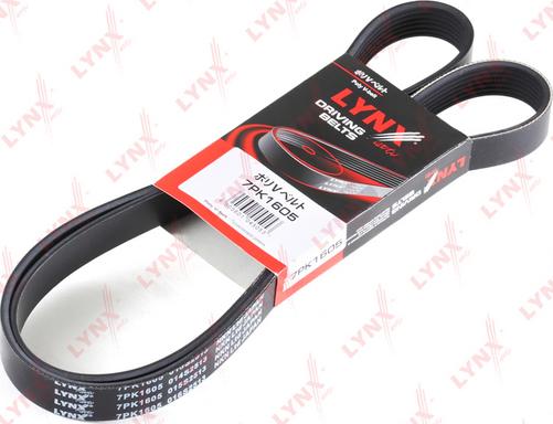 LYNXauto 7PK1605 - Пистов ремък vvparts.bg