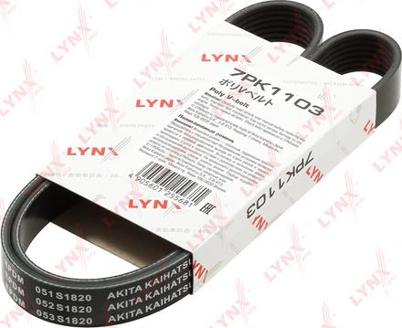 LYNXauto 7PK1103 - Пистов ремък vvparts.bg