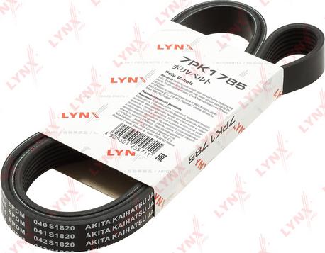 LYNXauto 7PK1785 - Пистов ремък vvparts.bg