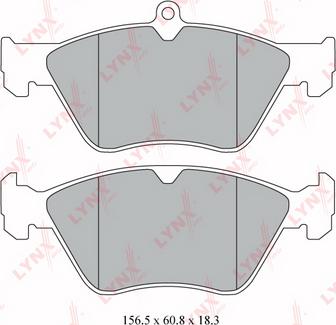 Textar TX0356 - Комплект спирачно феродо, дискови спирачки vvparts.bg