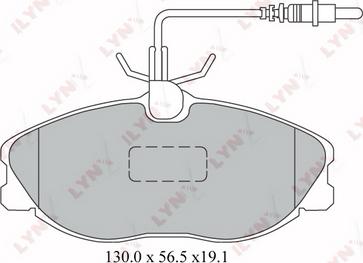 Jurid 573000 - Комплект спирачно феродо, дискови спирачки vvparts.bg