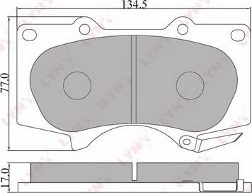 Valeo 606476 - Комплект спирачно феродо, дискови спирачки vvparts.bg