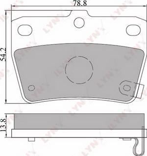 Mintex MDB82160 - Комплект спирачно феродо, дискови спирачки vvparts.bg