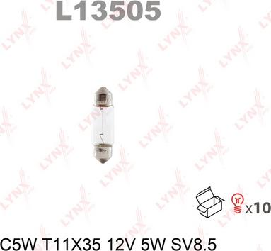 LYNXauto L13505 - Крушка с нагреваема жичка vvparts.bg