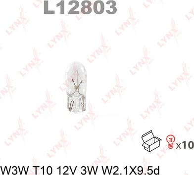 LYNXauto L12803 - Крушка с нагреваема жичка vvparts.bg