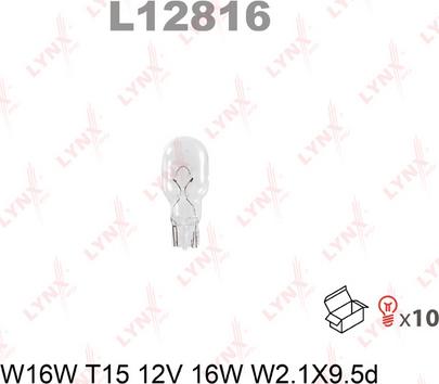 LYNXauto L12816 - Крушка с нагреваема жичка vvparts.bg