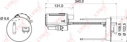 LYNXauto LF-976M - Горивен филтър vvparts.bg