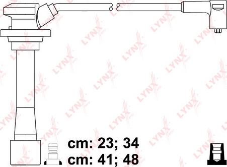 LYNXauto SPC4409 - Комплект запалителеи кабели vvparts.bg