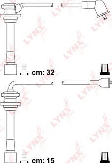 LYNXauto SPC4407 - Комплект запалителеи кабели vvparts.bg